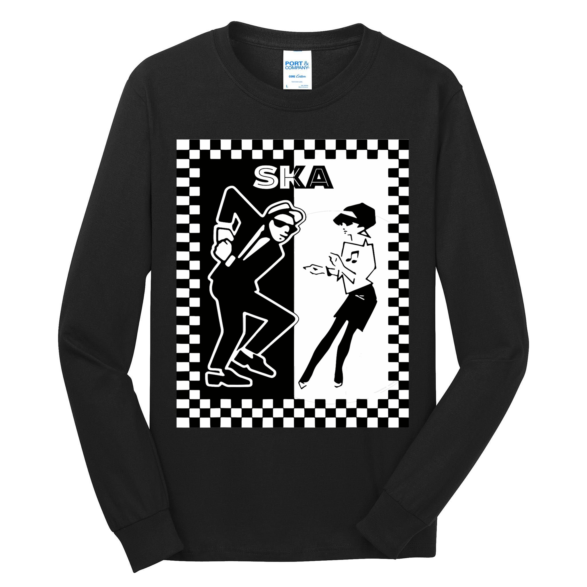 Ska Ska Music Clothing Ska Reggae Tall Long Sleeve T-Shirt