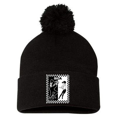Ska Ska Music Clothing Ska Reggae Pom Pom 12in Knit Beanie