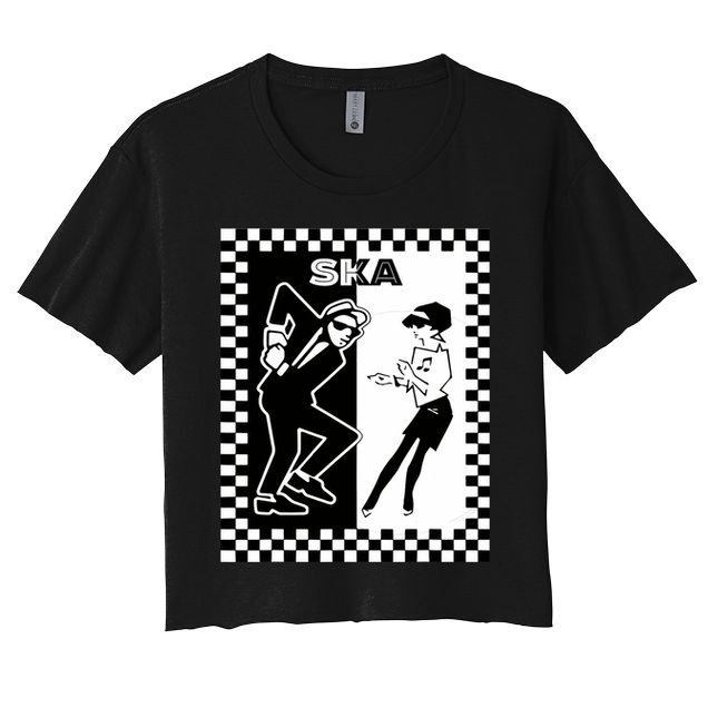Ska Ska Music Clothing Ska Reggae Crop Top