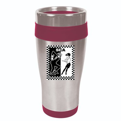 Ska Ska Music Clothing Ska Reggae 16oz Travel Tumbler