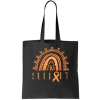 Support Squad Multiple Sclerosis Awareness Leopard Orange Bag