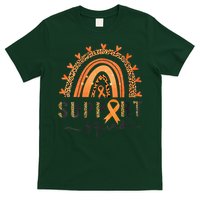 Support Squad Multiple Sclerosis Awareness Leopard Orange T-Shirt