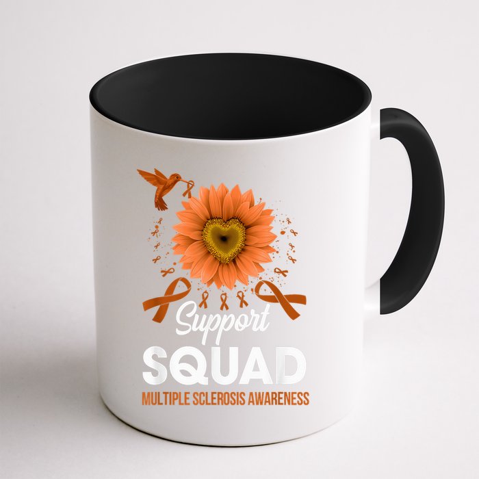 Support Squad Multiple Sclerosis Awareness Sunflower Mug