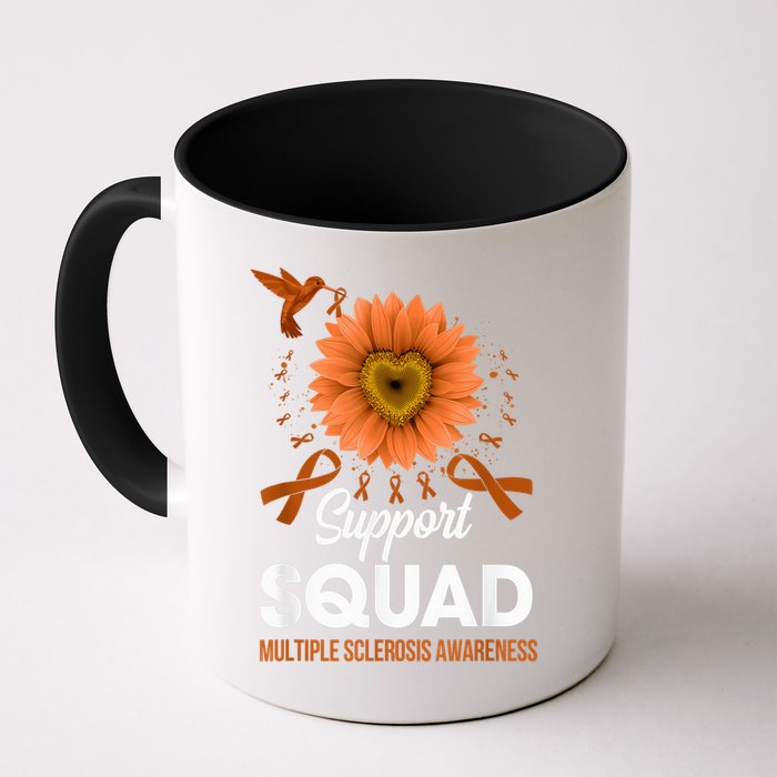 Support Squad Multiple Sclerosis Awareness Sunflower Mug