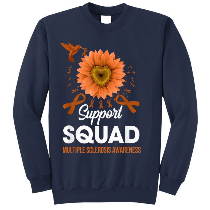 Support Squad Multiple Sclerosis Awareness Sunflower Sweatshirt