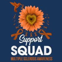 Support Squad Multiple Sclerosis Awareness Sunflower Sweatshirt