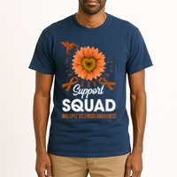Support Squad Multiple Sclerosis Awareness Sunflower Tall T-Shirt
