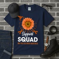 Support Squad Multiple Sclerosis Awareness Sunflower Tall T-Shirt