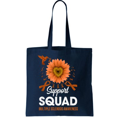 Support Squad Multiple Sclerosis Awareness Sunflower Bag