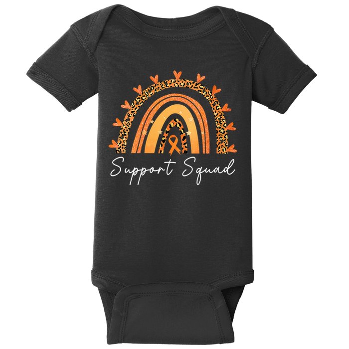 Support Squad Multiple Sclerosis Awareness Survivor Baby Bodysuit