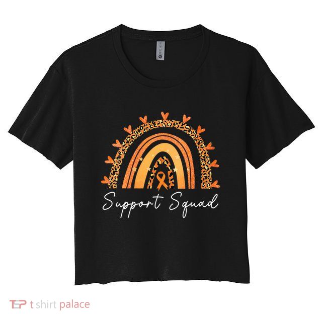 Support Squad Multiple Sclerosis Awareness Survivor Crop Top