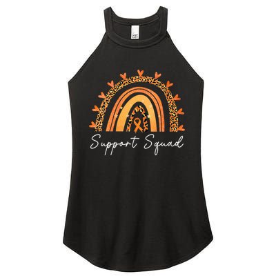 Support Squad Multiple Sclerosis Awareness Survivor Women's Perfect Tri Rocker Tank