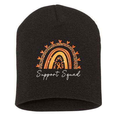 Support Squad Multiple Sclerosis Awareness Survivor Short Acrylic Beanie