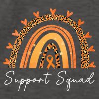 Support Squad Multiple Sclerosis Awareness Survivor Vector Backpack