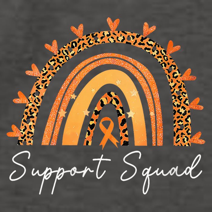 Support Squad Multiple Sclerosis Awareness Survivor Vector Backpack