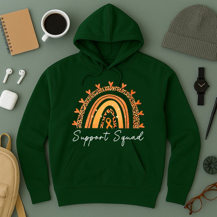 Support Squad Multiple Sclerosis Awareness Survivor Hoodie