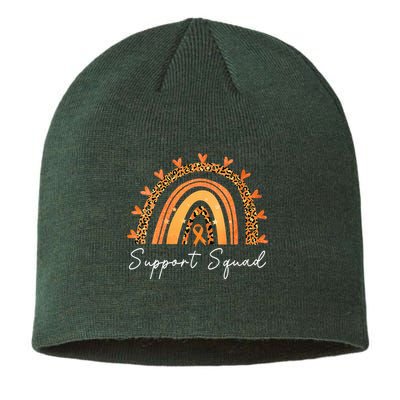 Support Squad Multiple Sclerosis Awareness Survivor Sustainable Beanie