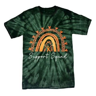 Support Squad Multiple Sclerosis Awareness Survivor Tie-Dye T-Shirt