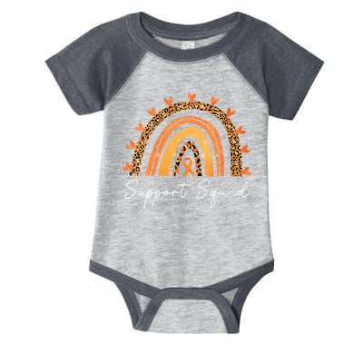 Support Squad Multiple Sclerosis Awareness Survivor Infant Baby Jersey Bodysuit
