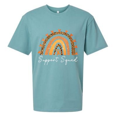 Support Squad Multiple Sclerosis Awareness Survivor Sueded Cloud Jersey T-Shirt