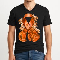 Support Squad Multiple Sclerosis Awareness V-Neck T-Shirt