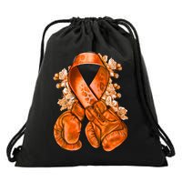 Support Squad Multiple Sclerosis Awareness Drawstring Bag