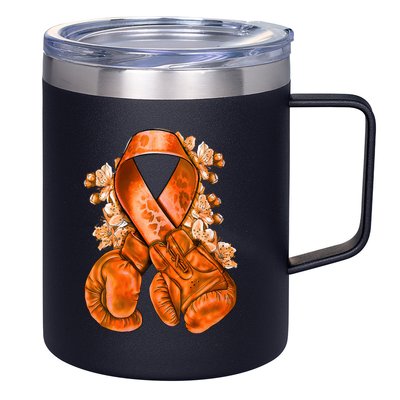 Support Squad Multiple Sclerosis Awareness 12oz Stainless Steel Coffee Mug