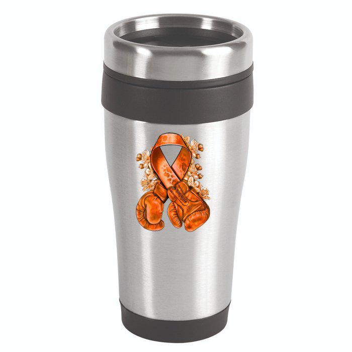 Support Squad Multiple Sclerosis Awareness 16oz Travel Tumbler