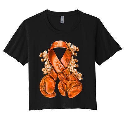 Support Squad Multiple Sclerosis Awareness Crop Top