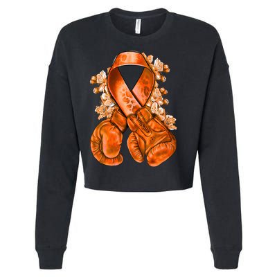 Support Squad Multiple Sclerosis Awareness Cropped Pullover Crew