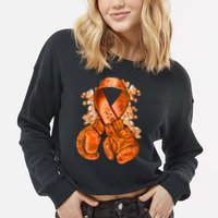 Support Squad Multiple Sclerosis Awareness Cropped Pullover Crew
