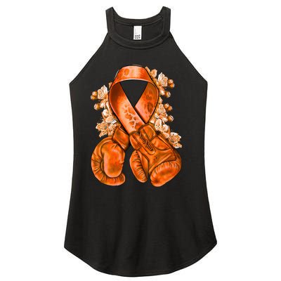Support Squad Multiple Sclerosis Awareness Women's Perfect Tri Rocker Tank