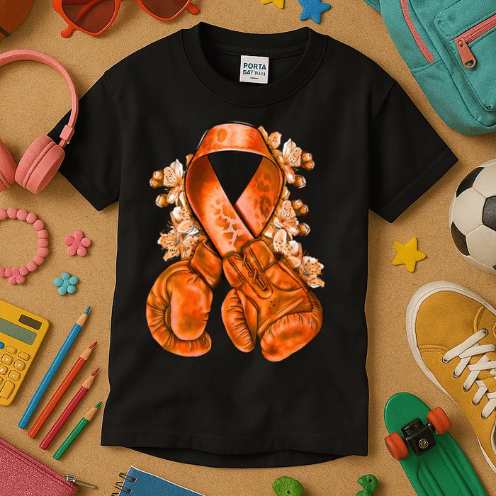 Support Squad Multiple Sclerosis Awareness Kids T-Shirt