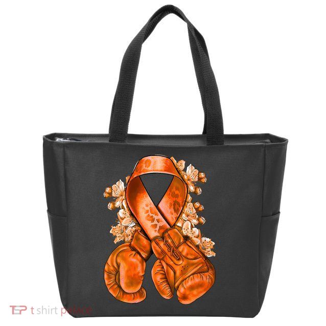 Support Squad Multiple Sclerosis Awareness Zip Tote Bag