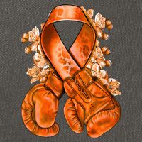 Support Squad Multiple Sclerosis Awareness Cotton Canvas Backpack