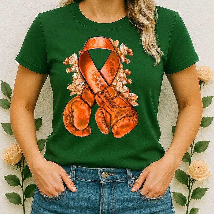Support Squad Multiple Sclerosis Awareness Womens T-Shirt
