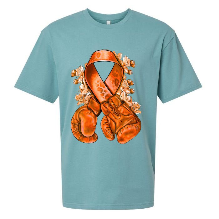 Support Squad Multiple Sclerosis Awareness Sueded Cloud Jersey T-Shirt