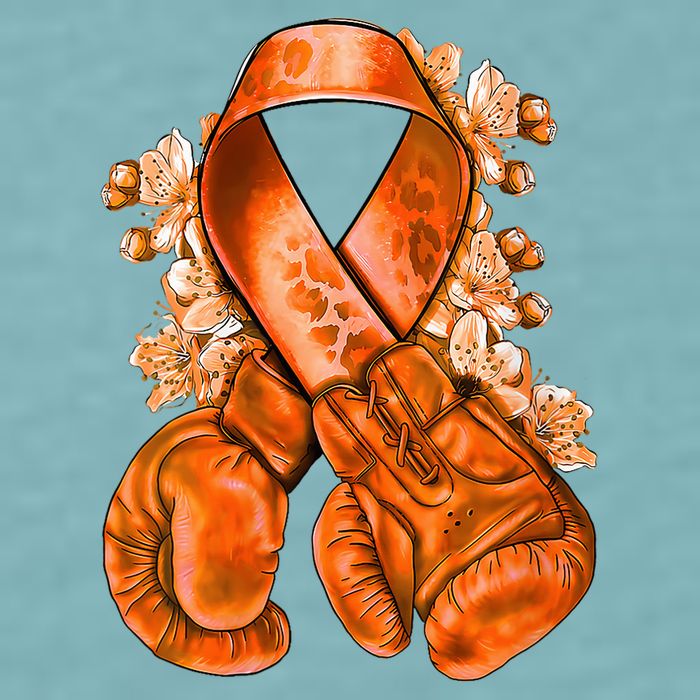 Support Squad Multiple Sclerosis Awareness Sueded Cloud Jersey T-Shirt