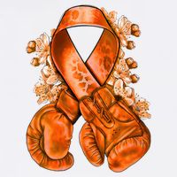 Support Squad Multiple Sclerosis Awareness Garment-Dyed Sweatshirt
