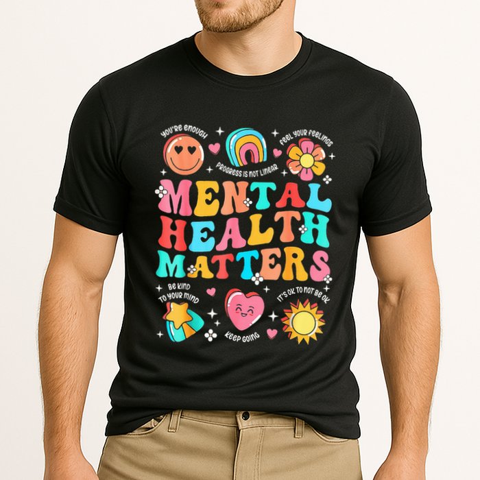 Support Squad Mental Health Awareness Lime Green Cooling Performance Crew T-Shirt
