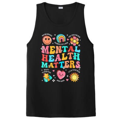 Support Squad Mental Health Awareness Lime Green PosiCharge Competitor Tank