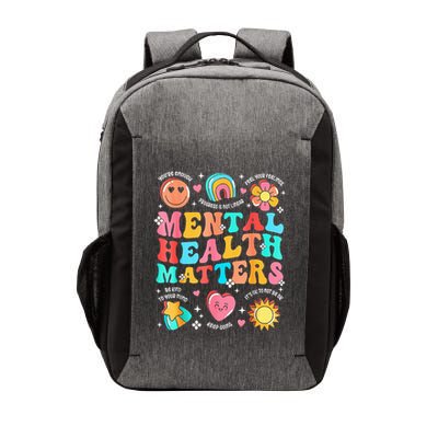 Support Squad Mental Health Awareness Lime Green Vector Backpack