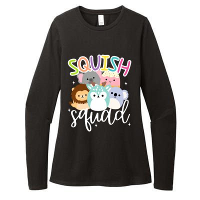 Squish Squad Mallow Great Gifts Cute Womens CVC Long Sleeve Shirt