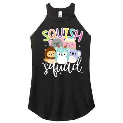 Squish Squad Mallow Great Gifts Cute Women’s Perfect Tri Rocker Tank