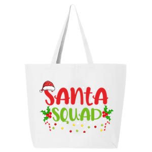 Santa Squad Matching Christmas Group Family Friends Cool Gift 25L Jumbo Tote