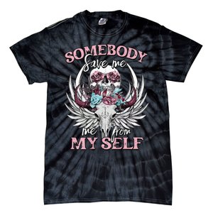 Somebody Save Me Country Music Nashville Tie-Dye T-Shirt