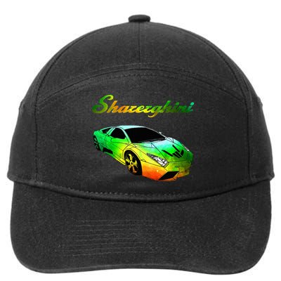 Sharerghini Sharerghini Merch 7-Panel Snapback Hat