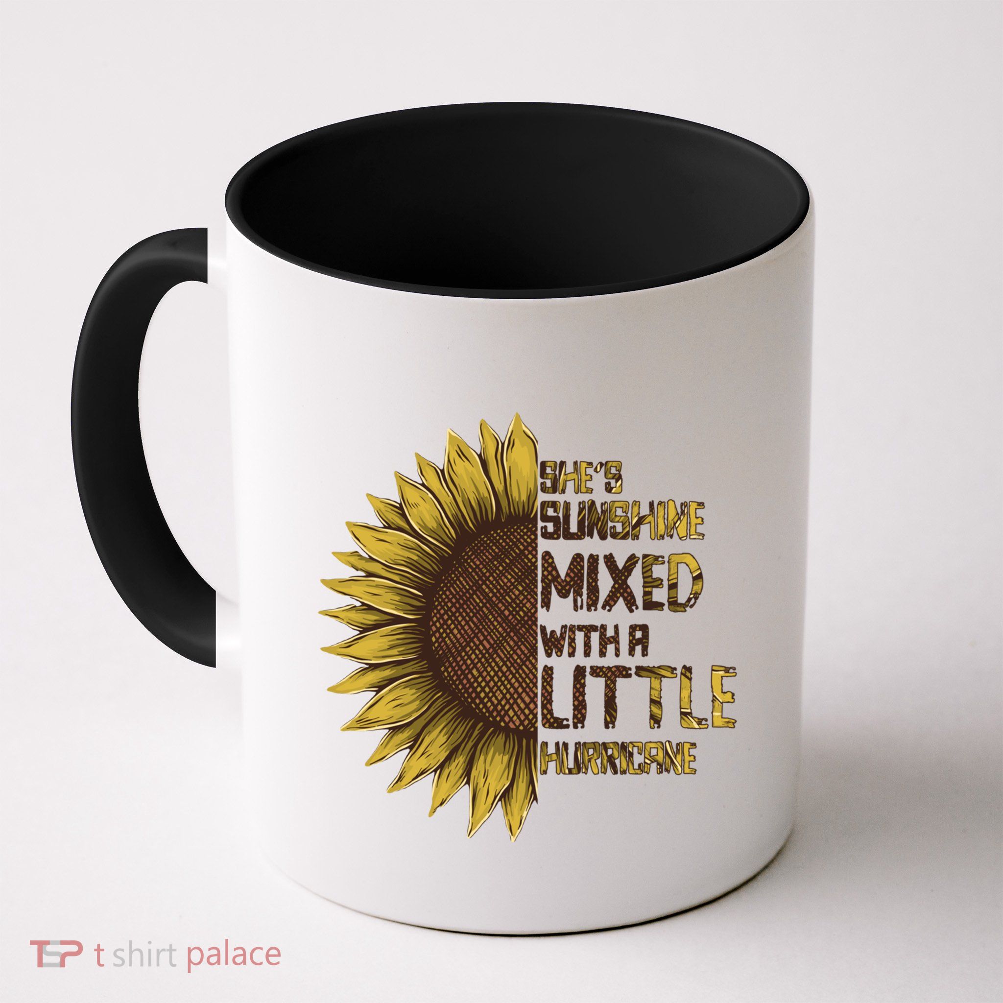 SheS Sunshine Mixed Hurricane Sunflower Lovers Gift Mug