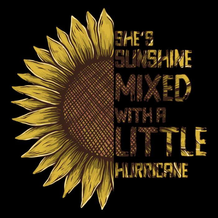 SheS Sunshine Mixed Hurricane Sunflower Lovers Gift Wool Snapback Cap