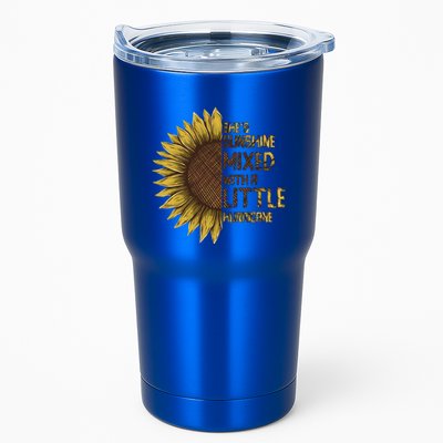SheS Sunshine Mixed Hurricane Sunflower Lovers Gift Tumbler